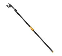 Fiskars Pértiga de corte Amboss para ramas secas y duras, No telescópica, Ángulo de corte ajustable en 260°, Hoja de acero/mango de aluminio, Longitud 1,61 m, Negro/Naranja, UP53, 1000597