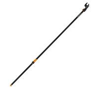 Fiskars Pértiga multiusos de largo alcance con cuchilla bypass UP84, Longitud: 2,4 m, Negro/Naranja, 1001557