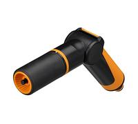 Fiskars Pistola Pulverizadora, 2 Chorros | Control de flujo continuo controlado por el pulgar, tamaño universal, negro/naranja, 1065487