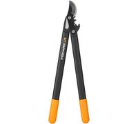 Fiskars Podadera bypass PowerGear II L76 – 56 cm, corte 2,8 cm, cuchillas templadas antiadherentes