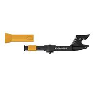 Fiskars Podadera con yunque QuikFit para madera seca, Ø de corte: 3,2 cm, Negro/Naranja, 1001410