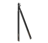 Fiskars Podadera de dos manos con yunque SingleStep (L) L39, Revestimiento antiadherente, Acero de precisión templado, Longitud: 82 cm, Negro, L39, 1001430
