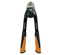Fiskars PowerGear Cizalla (Largo: 35,5 cm, Negro/Naranja)