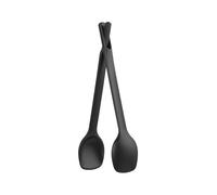 Fiskars Utensilios De Ensalada Functional Form Pinza Cuchara Para Servir Negro