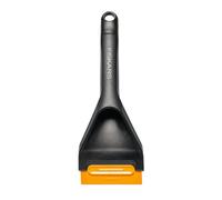 Fiskars Rascador de Hielo Solid para Coche con Borde Duro y Blando, 26 cm, con rascador reemplazable, 1078497