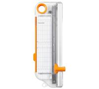 Fiskars Recortadora de derivación giratoria, hoja autoafilable con riel de aluminio, 12 pulgadas