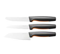 Fiskars Set de cuchillos favoritos de cocina Functional Form 3 piezas