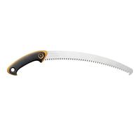 Fiskars Sierra de poda SW-330 – Hoja curvada acero, dientes gruesos, estuche, Negro/Naranja, 1020199