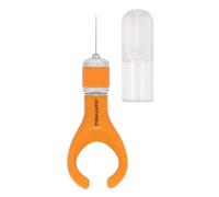 Fiskars Softgrip Mini Cúter de Precisión, Para diestros y zurdos, Longitud total: 10,7 cm, Acero /Plástico, Naranja, 1024409