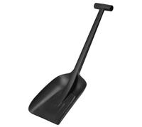 Fiskars Solid Pala de nieve para el coche, Longitud: 63 cm, Material sintético reforzado con fibra de vidrio, Negro, 1019353