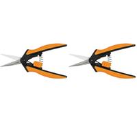 FISKARS Solid Tijeras de Poda, Naranja/Negro (Paquete de 2)