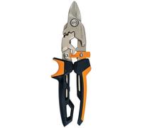 Fiskars Tijeras cortachapas Bulldog PowerGear, 23,2 cm | Acero tratado térmicamente/plástico, negro/naranja, PowerGear, 1027212