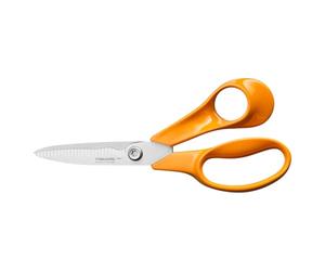 Fiskars Tijeras de cocina Classic, Cuchillas dentadas, Para Diestros