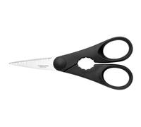 Fiskars Tijeras de cocina, Color Negro/Plata, Longitud total 20 cm