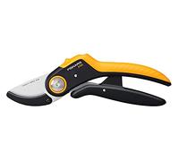 Fiskars Tijeras de jardín de yunque, Plus PowerLever, P741