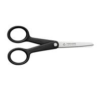 Fiskars Tijeras para manualidades ReNew Functional Form 12,9 cm, acero y plástico reciclados, negro
