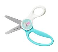 Fiskars Tijeras para niños con diseño de un Cachorro, A partir de 6 años | Para diestros y zurdos, Hoja de metal/Mango de plástico, Azul/Blanco, Magic Morph, 1064076