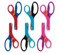 Fiskars Tijeras para niños, tijeras para niños, tijeras de seguridad, paquete de 6
