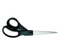 Fiskars Tijeras universales, Color Negro/Plata, Longitud 21 cm