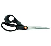 Fiskars Tijeras universales, Longitud total: 24 cm, Acero de calidad/Plástico, Functional Form, Negro, 1019198