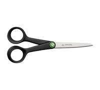 Fiskars Tijeras Universales ReNew, Longitud: 16,7 cm, Acero Inoxidable Reciclado/Plástico Reciclado, Functional Form, Negro, 1074543