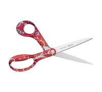 Fiskars Tijeras X Iittala con diseño Taika, Diestras, Longitud 21 cm | Cuchillas de acero inoxidable, Taika rojo, 1071492