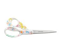 Fiskars X Moomin Tijeras Multiusos con Diseño de Mumin, para Diestros, Edición Limitada por el 80.º aniversario de Mumin, Longitud: 21 cm, Hojas de acero inoxidable, Modelo Party, 1075573.