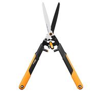 Fiskars X-series DualAction Tijeras cortasetos HSX96, Modo 2en1 para cortes rápidos o potentes, Cuchillas de acero con revestimiento antiadherente/Mangos FiberComp, Negro/Naranja, 1080134