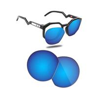 Fiskr Lentes polarizadas de repuesto compatibles con Oakley HSTN OO9464 de 50 mm, resistentes a los impactos y ajuste perfecto, color azul hielo