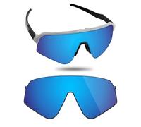 Fiskr Lentes polarizadas de repuesto compatibles con Oakley Sutro Lite Sweep OO9465, resistentes a los impactos y ajuste perfecto