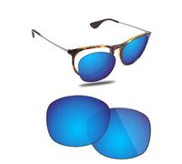 Fiskr Lentes polarizados de repuesto compatibles con lentes de sol Ray-Ban RB4171 de 54 mm, resistentes a los impactos y ajuste perfecto, color azul hielo