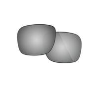 Fiskr Lentes polarizados de repuesto compatibles con lentes de sol Ray-Ban RB4179 de 62 mm, resistentes a los impactos y ajuste perfecto, color plateado metálico