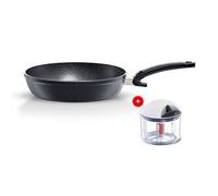 Fissler 159-105-02-100/0 Sartén Adamant® Comfort 28 cm con Picadora Finecut | Antiadherente | Fondo Cookstar® Apto Inducción