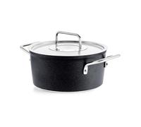 Fissler Adamant Olla de 2,7 L y 20 cm de Diámetro, Aluminio, con Tapadera Metálica, Antiadherente, Inducción