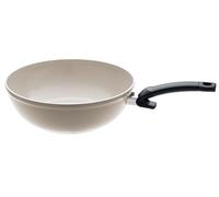 Fissler Ceratal Wok de 5,2 L y 30 cm de Diámetro, Aluminio, Sartén de Cerámica Revestida Antiadherente, Borde Alto, Libre de Pfas/Ptfe, Fabricado en Alemania, Inducción