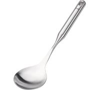 Fissler Cuchara de arroz de acero inoxidable (32 cm) de Essential, cuchara grande para servir verduras, con ojal para colgar, apta para lavavajillas
