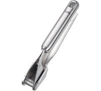 Fissler Essential - Prensa de ajo (20 cm, acero inoxidable, para picar ajo y jengibre, con ojal para colgar), apto para lavavajillas