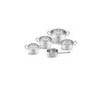 FISSLER Kochtopf Set 5-tlg. mit Glasdeckel ORIGINAL PROFI COLLECTION Edelstahl/Matt plata