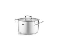 FISSLER Olla con tapa PROFI-COLLECTION 24cm/6,3l Acero inoxidable/Mate plata