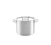 Fissler Original-Profi Collection Olla alta de 14 L y 28 cm de diámetro, acero inoxidable, con tapa de metal, escala de medición interior, inducción