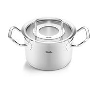 Olla ORIGINAL PROFI 16 cm, plata, acero inoxidable, Fissler