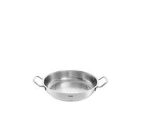 Fissler Original-Profi Collection Sartén de servir de 3,0 L y 28 cm de diámetro, acero inoxidable, sartén redonda, de borde alto, sin revestimiento, inducción