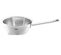 Fissler Original-Profi Collection Sartén honda de 1,9 L y 20 cm de diámetro, acero inoxidable, con reborde y escala de medición integrada, inducción