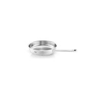 Fissler Original-Profi Collection Sartén de acero inoxidable, 24 cm de diámetro, sartén con escala de medición integrada, superficie de cocción Novogrill, inducción