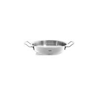 FISSLER Servierpfanne mit Novogrill ORIGINAL PROFI COLLECTION 24cm/2l Edelstahl /Matt plata