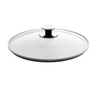 Fissler Tapadera de Vidrio de 30 cm de Diámetro, Tapadera de Repuesto para Sartenes, Ollas y Ollas a Presión