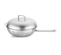 Fissler, Wok con tapa de metal, 32 cm