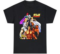 Fist of The North Star T-Shirt Anime Kenshiro Retro Vintage Shirt Black S