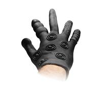 FISTIT Silicone Stimulation Glove - Black 230 g