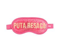 FISURA - Antifaz gel frio “P*ta Resaca”. Antifaz frío para ojos rosa. Máscara de gel para ojos hinchados y antiojeras. Máscara de ojos refrescante con mensaje. 18,5 cm x 9 cm
